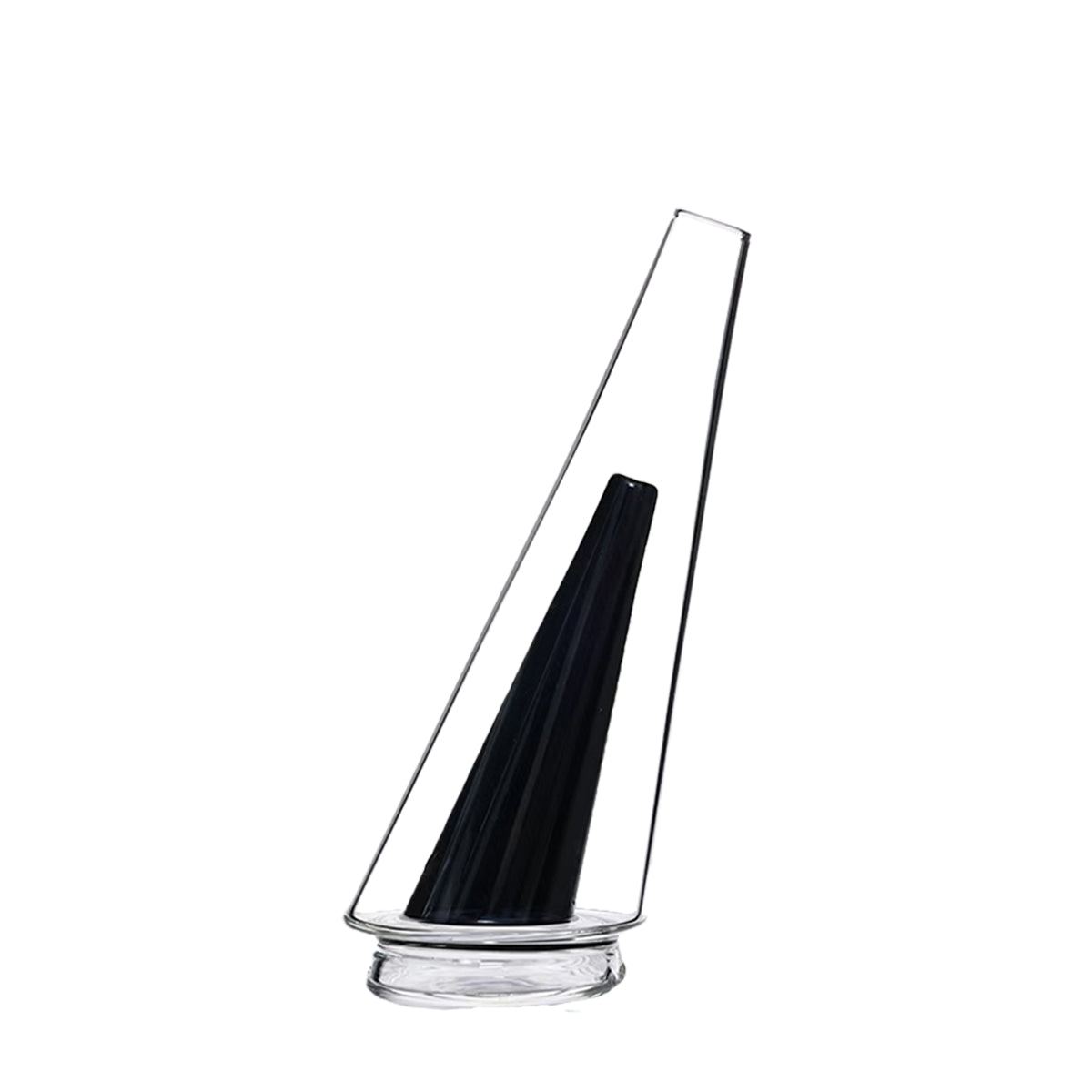 Puffco Peak Matte Black Glass Ornament | Peak & Peak Pro
